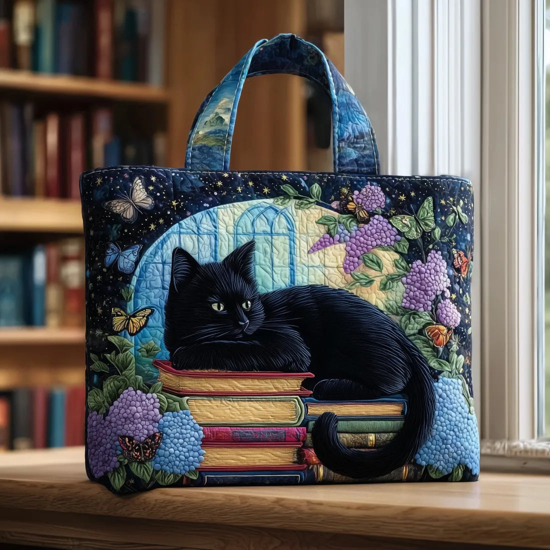 ALVA™ | Midnight Mystic Tote Bag