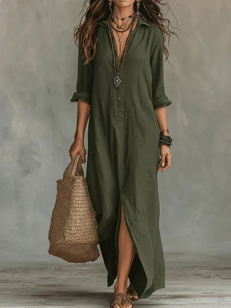 ALVA™ | Tailored Maxi Dress