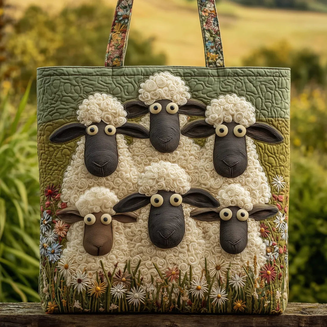 ALVA™ | Meadow Sheep Tote Bag