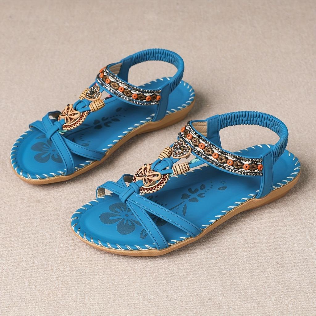 ALVA™ | Aura Beaded Sandals