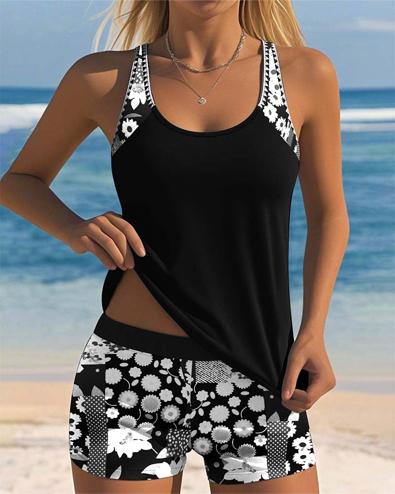 ALVA™ | Floral Swim Set
