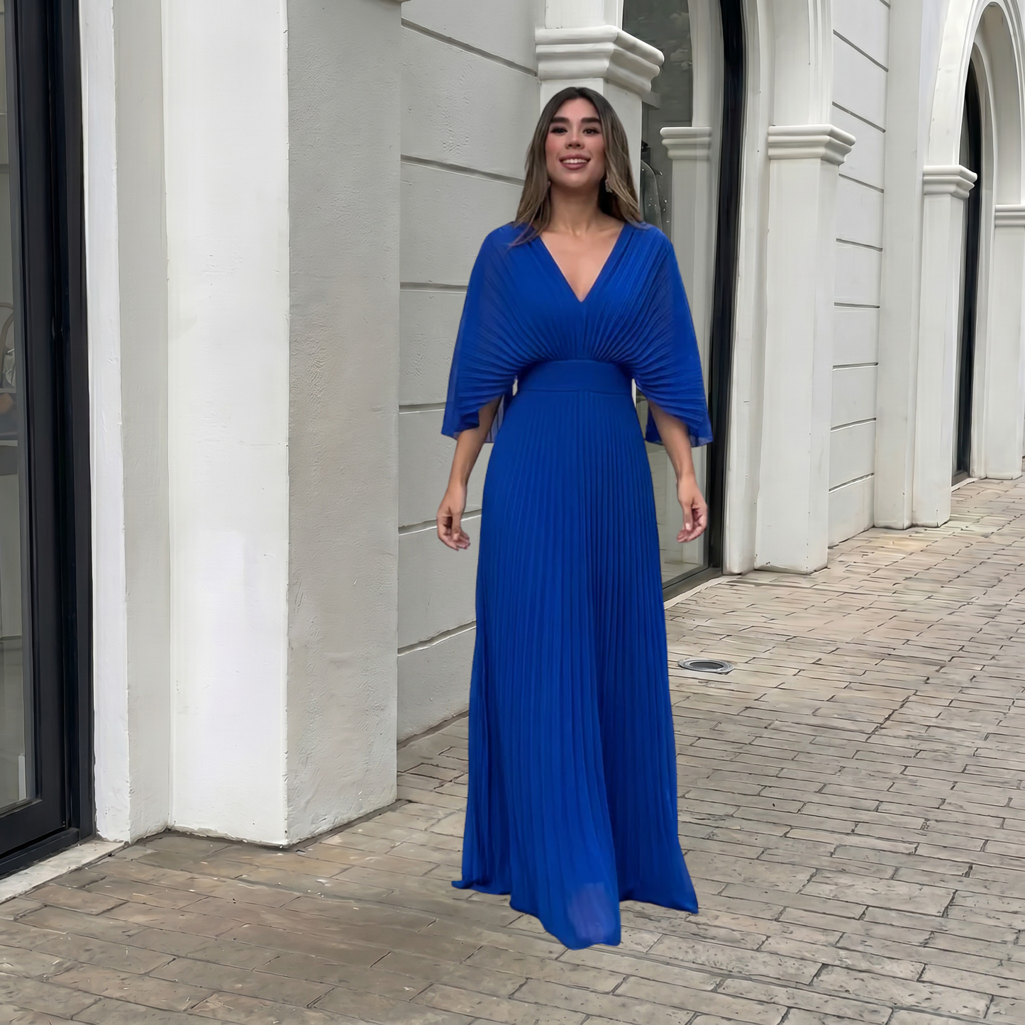 ALVA™ | Elegant Pleated Dress