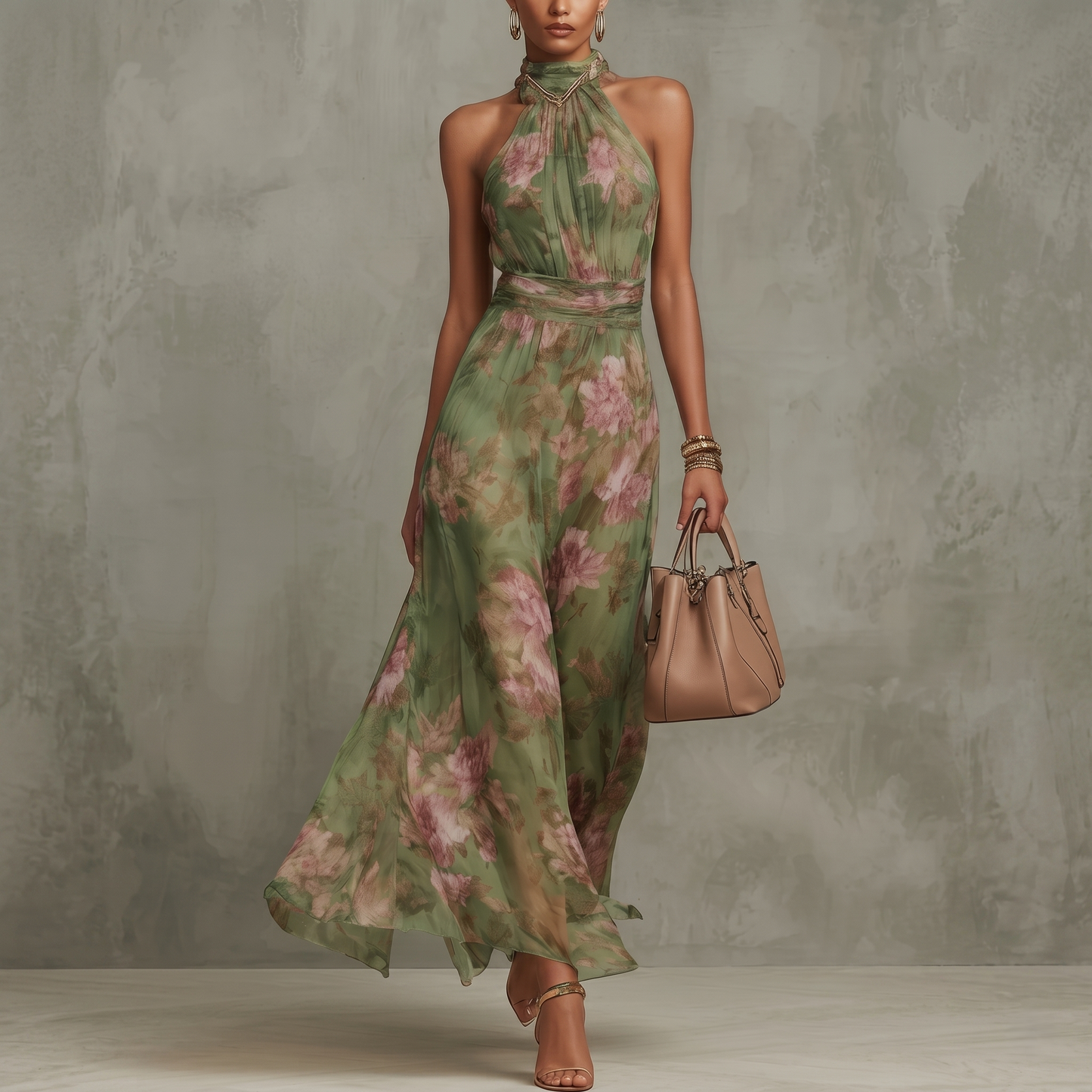 ALVA | Floral Gown