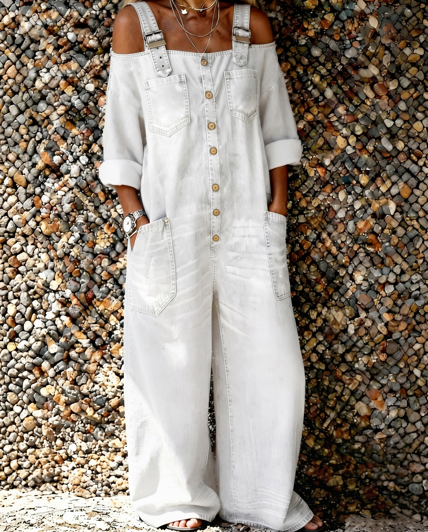 ALVA | Denim Jumpsuit