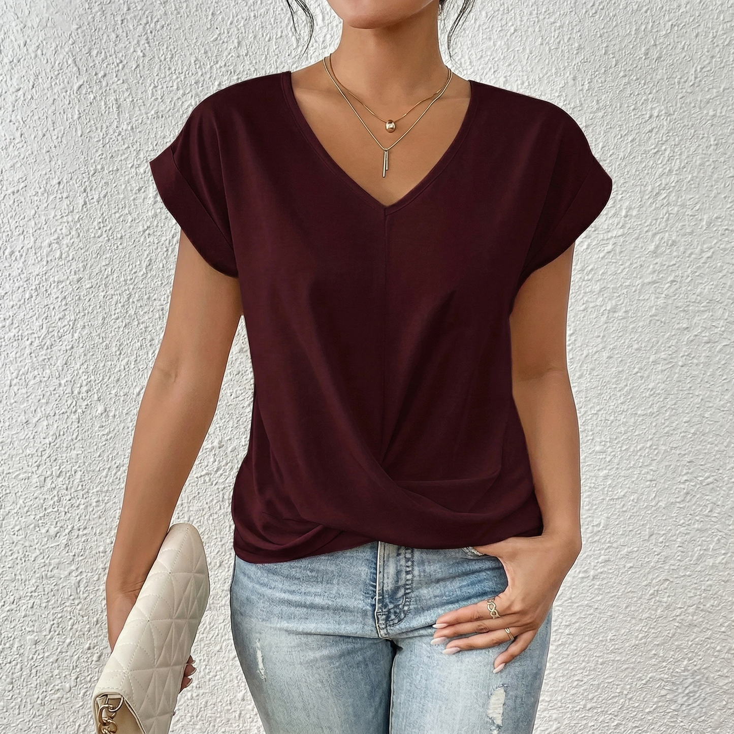 ALVA | V-Neck Top