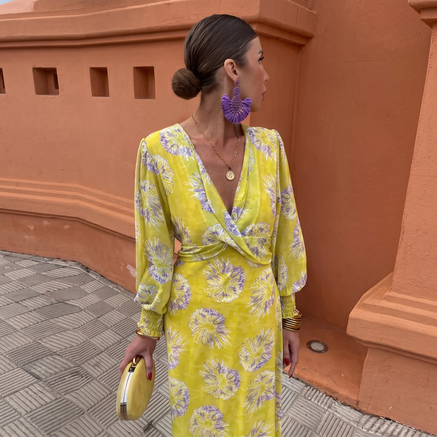 ALVA | Emerald Bloom Dress