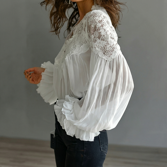 ALVA | Lace Blouse