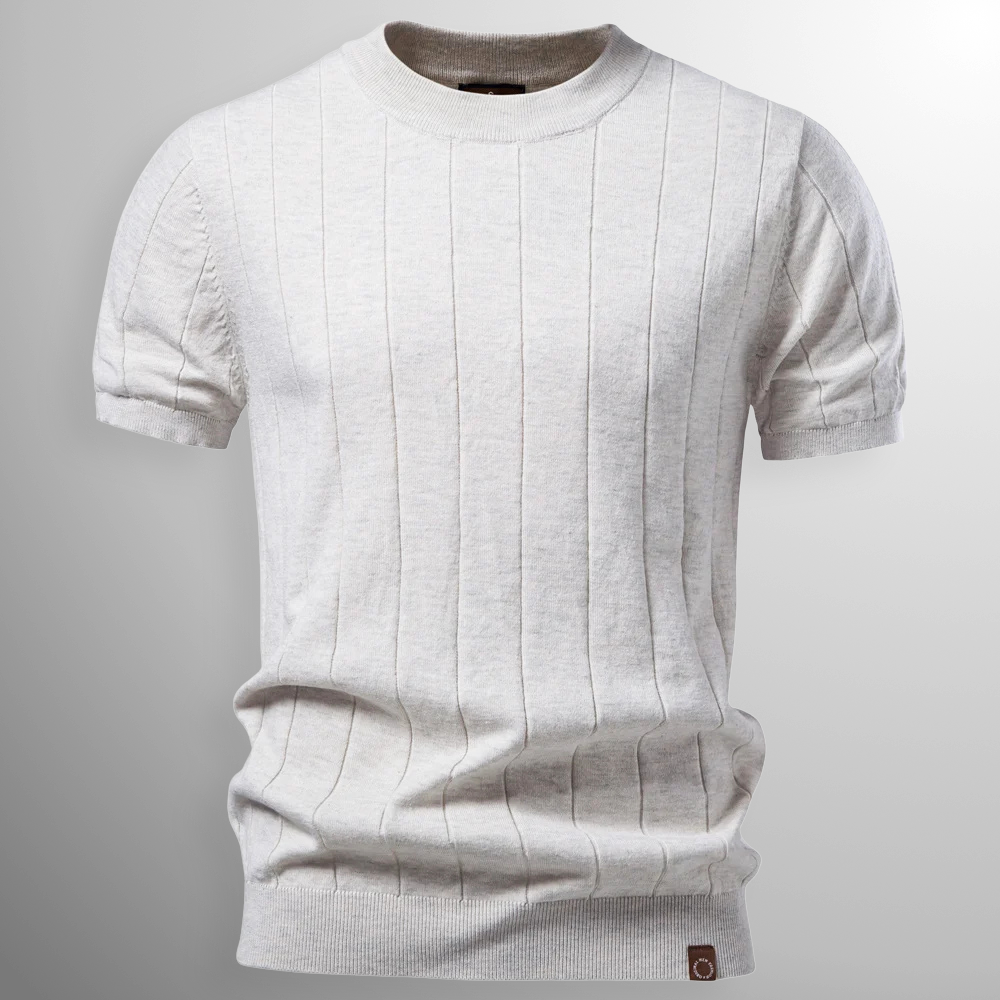 Luca™ | Luxe Ribbed T-Shirt