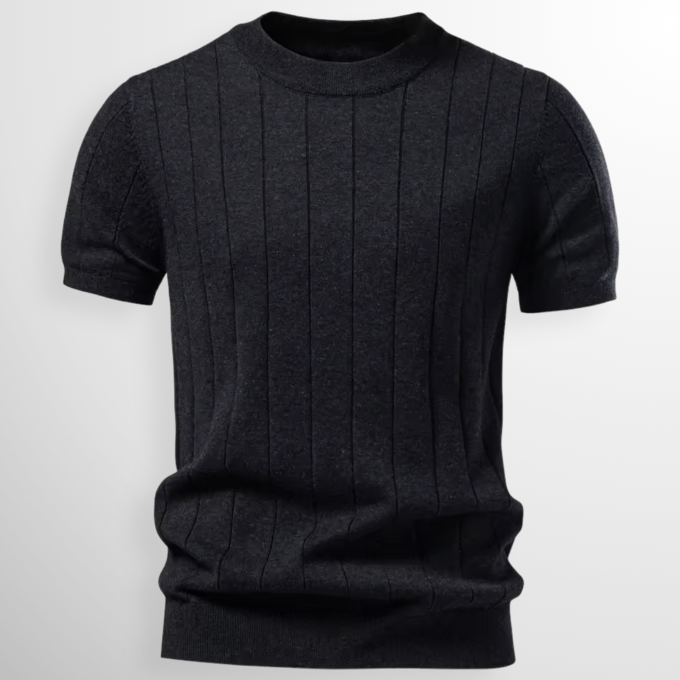Luca™ | Luxe Ribbed T-Shirt