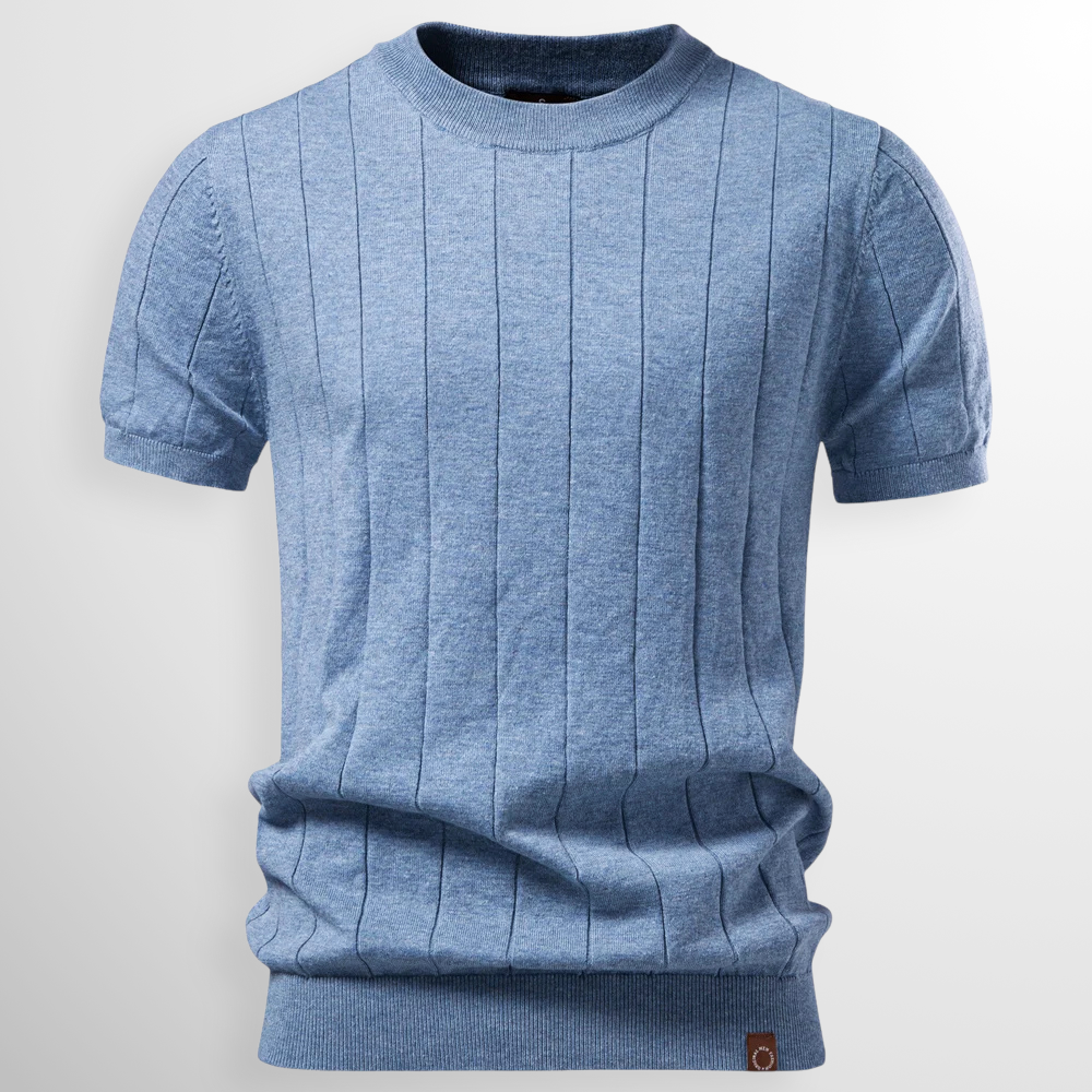 Luca™ | Luxe Ribbed T-Shirt
