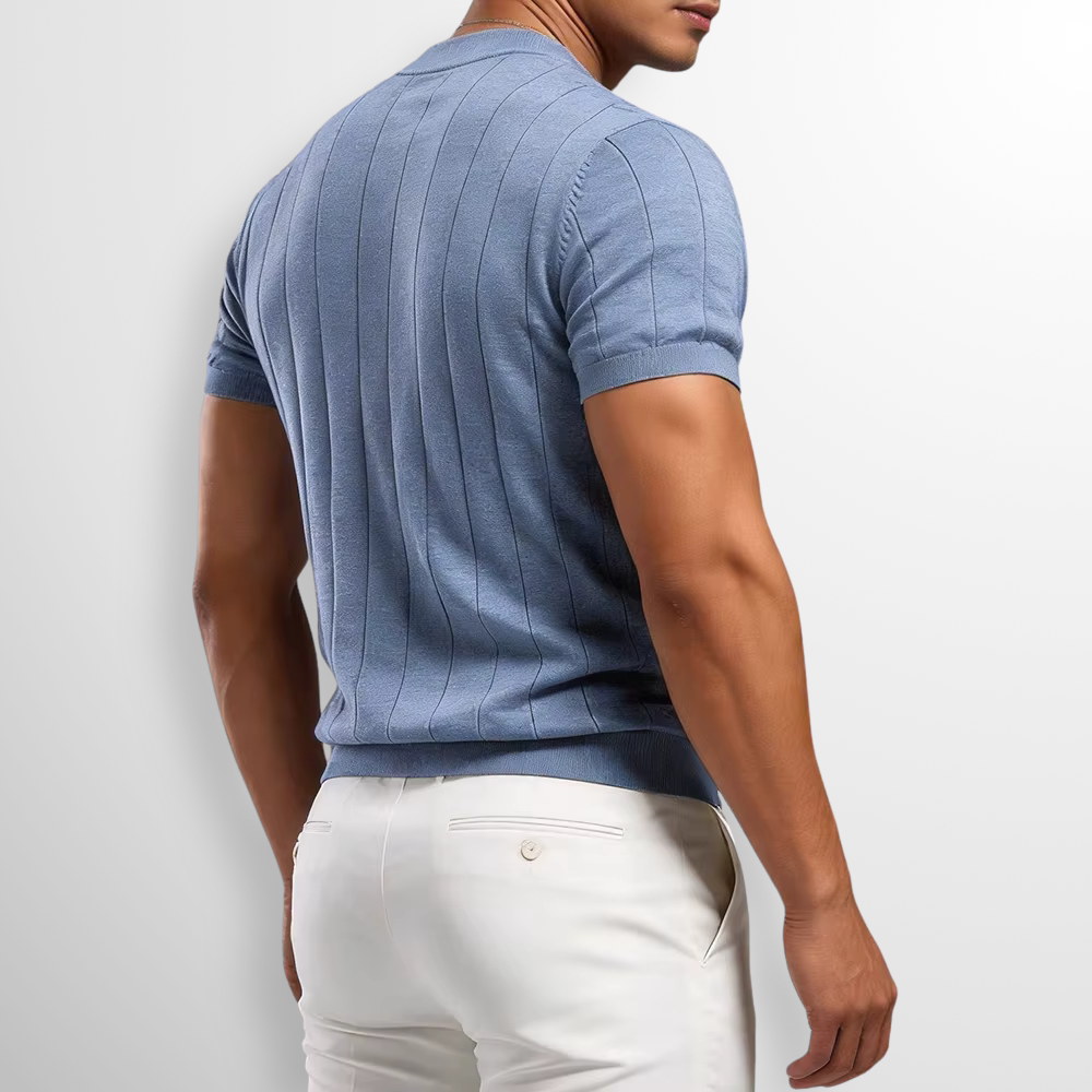Luca™ | Luxe Ribbed T-Shirt
