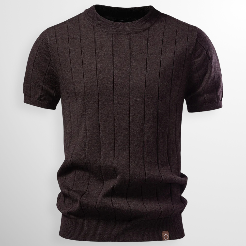 Luca™ | Luxe Ribbed T-Shirt