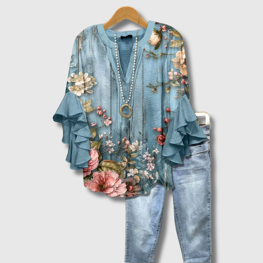 Anja | Floral Blouse
