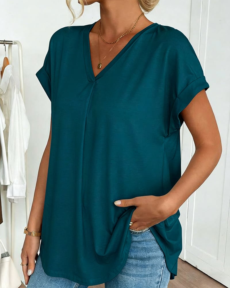 ALVA™ | Pleated Chiffon Top