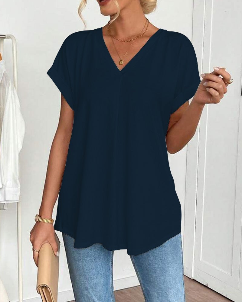 ALVA™ | Pleated Chiffon Top