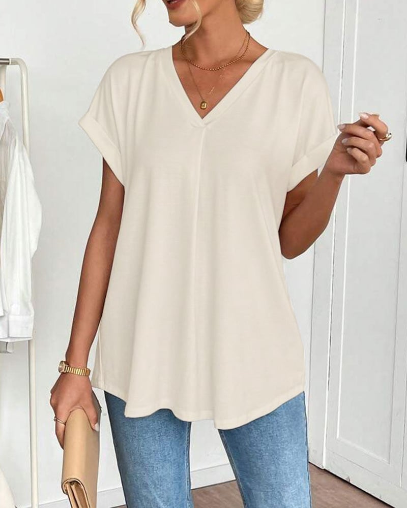 ALVA™ | Pleated Chiffon Top