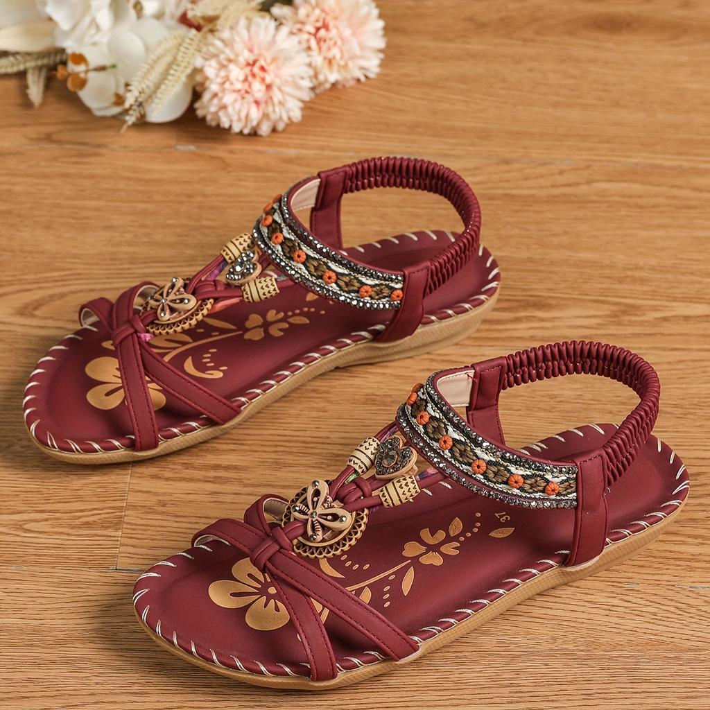 ALVA™ | Aura Beaded Sandals